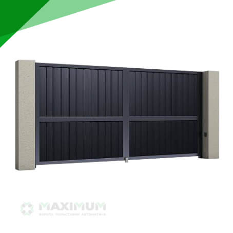Алютех Prestige 3000x2100 мм с заполнением профлист